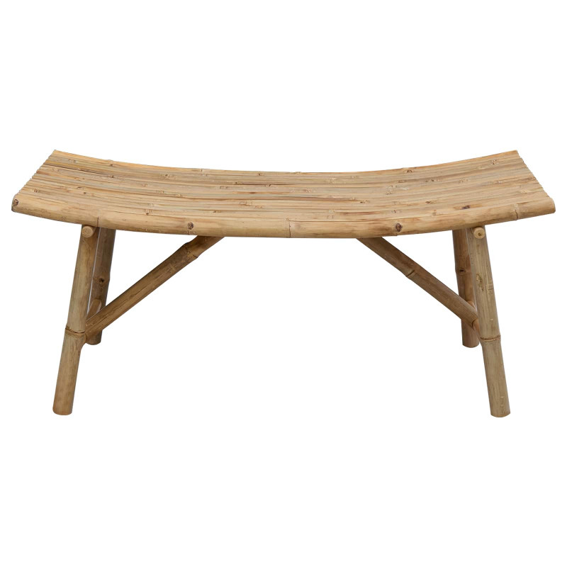 Ławka ogrodowa Naturalny 110 x 45 x 50 cm Bambus
