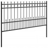 Ogrodzenie z pierścieniem Spike Horst Czarny 200 x 150 cm