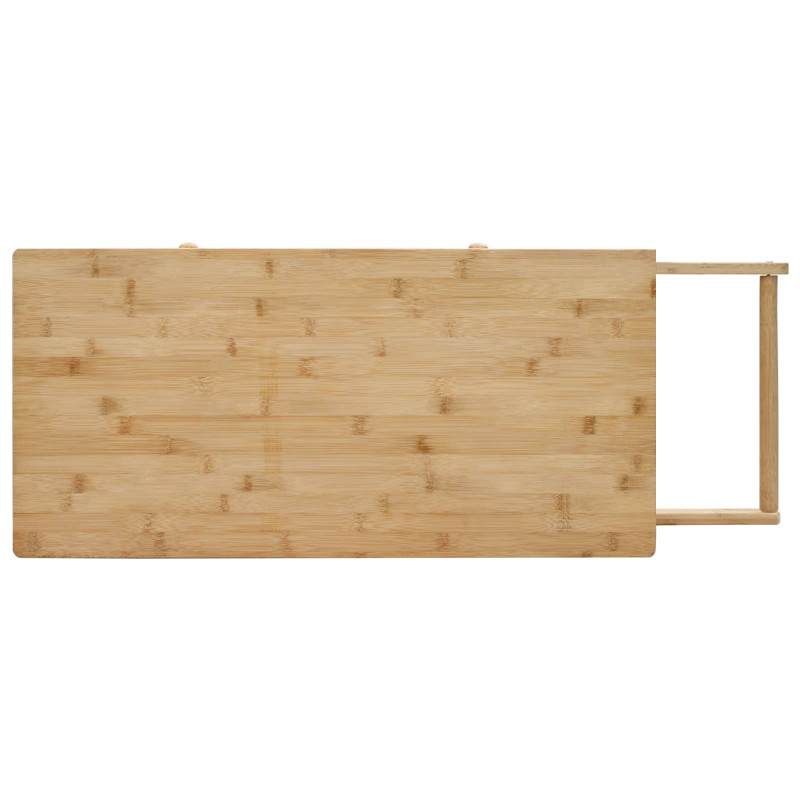 Wózek kuchenny z kółkami Naturalny 90,5 x 36 x 86,5 cm Bambus