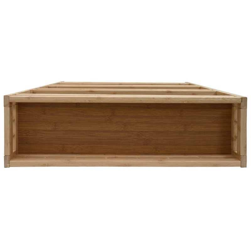 Wózek kuchenny z kółkami Naturalny 60 x 18 x 97 cm Bambus