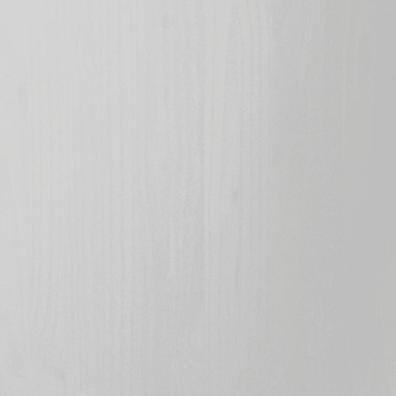 Rolkowa szafka Biały 63,5 x 39 x 65,5 cm Lite drewno sosnowe