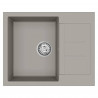 Zlew Szary 620 x 500 mm 80% Kwarc i 20% Żywica