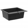 Zlew Czarny 470 x 440 mm Granit