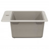 Zlew Szary 470 x 440 mm Granit