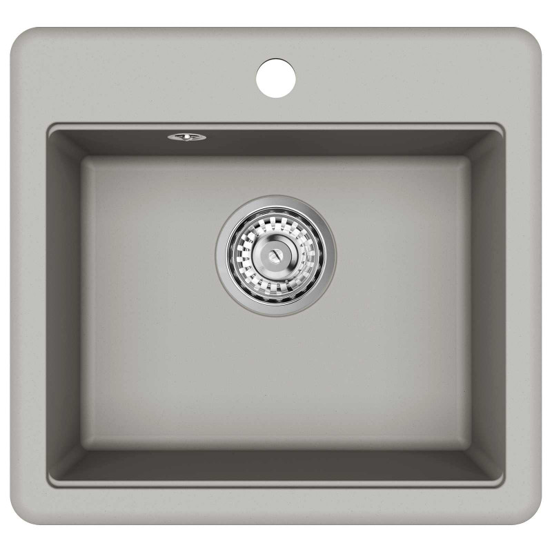 Zlew Szary 470 x 440 mm Granit