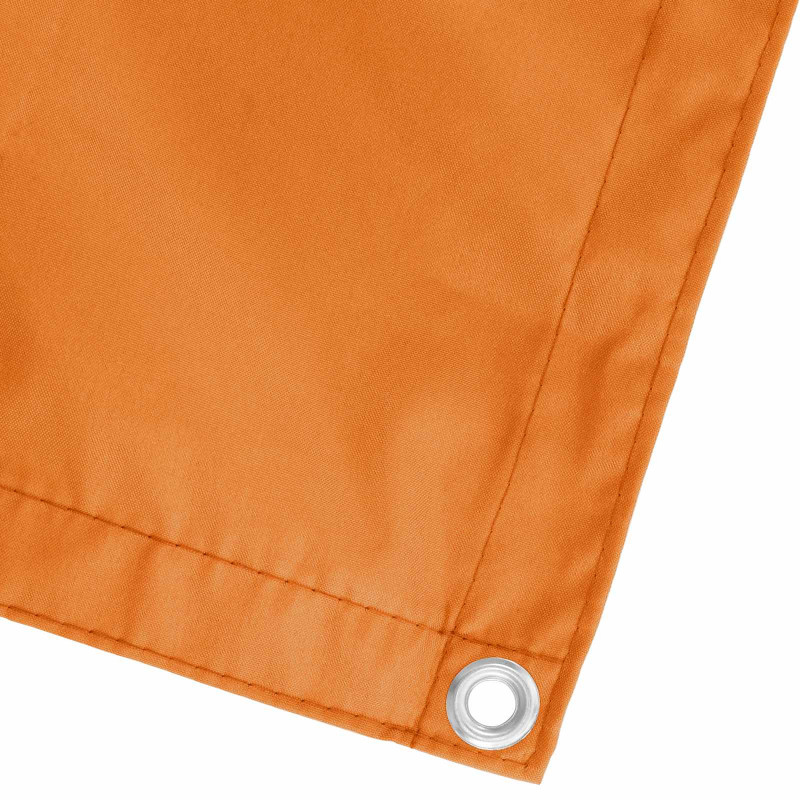 Ekran balkonowy Pomarańczowy 110 x 400 cm Materiał Oxford