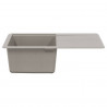 Zlew Szary 670 x 460 mm 80% Kwarc i 20% Żywica