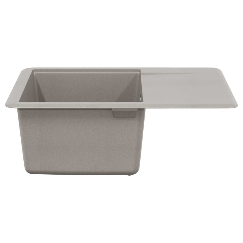 Zlew Szary 560 x 460 mm 80% Kwarc i 20% Żywica