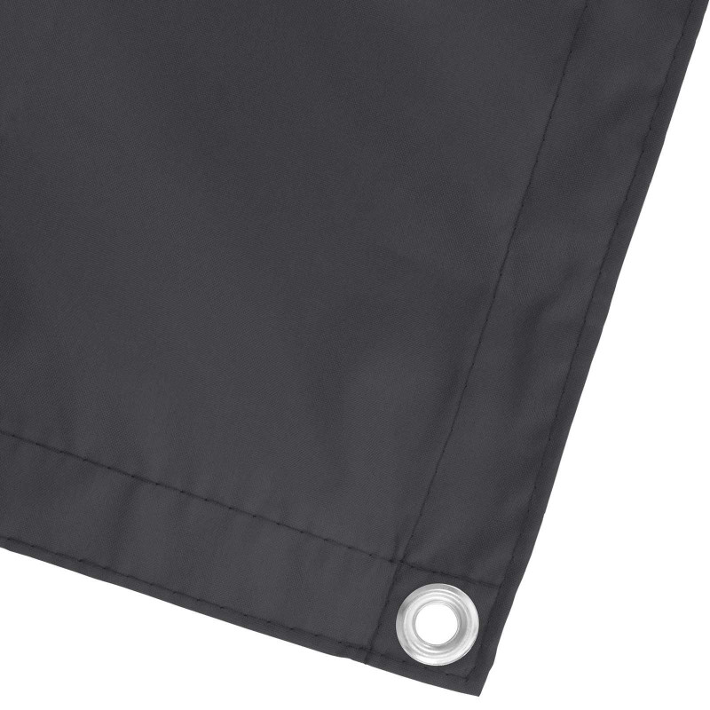Ekran balkonowy Czarny 90 x 200 cm