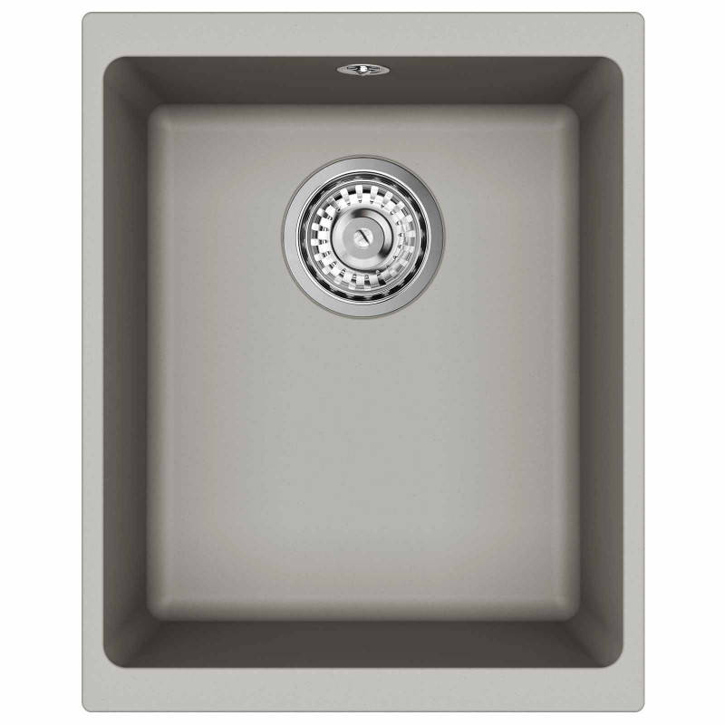 Zlew Szary 370 x 460 mm 80% Kwarc i 20% Żywica