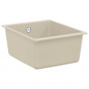 Zlew Beżowy 370 x 460 mm 80% Kwarc i 20% Żywica