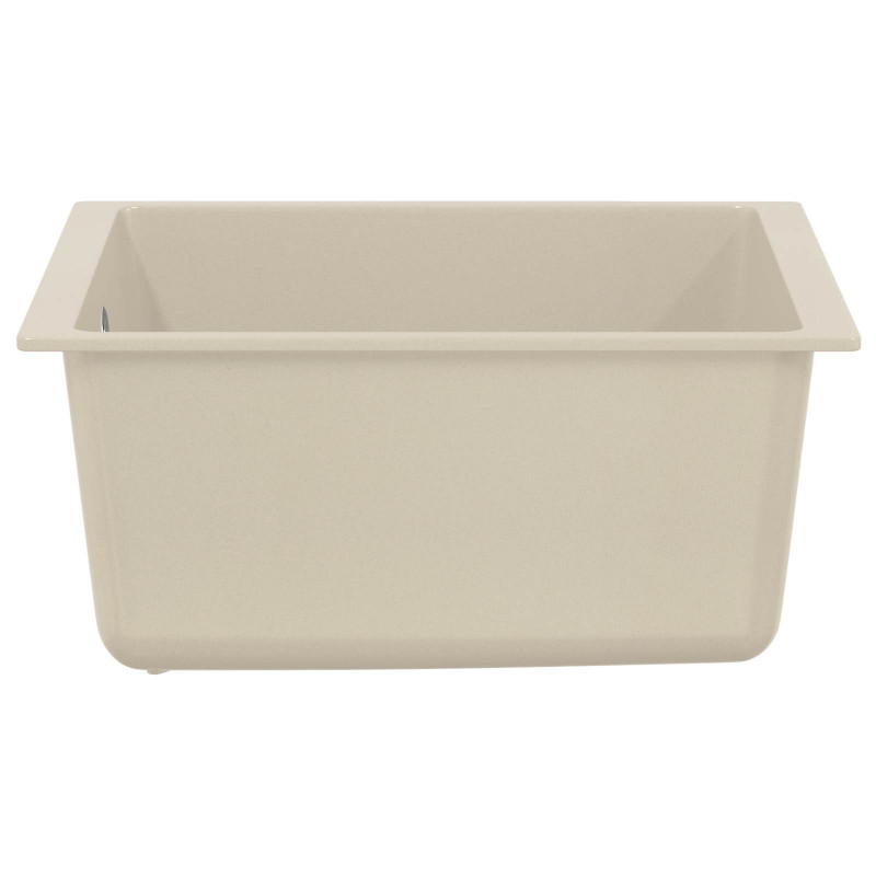 Zlew Beżowy 370 x 460 mm 80% Kwarc i 20% Żywica