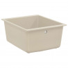 Zlew Beżowy 370 x 460 mm 80% Kwarc i 20% Żywica