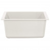 Zlew Biały 370 x 460 mm 80% Kwarc i 20% Żywica