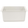 Zlew Biały 430 x 460 mm 80% Kwarc i 20% Żywica