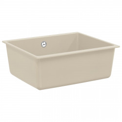 Zlew Beżowy 530 x 460 mm 80% Kwarc i 20% Żywica