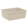 Zlew Beżowy 530 x 460 mm 80% Kwarc i 20% Żywica