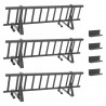 Stróż śniegu na dachu Antracyt 300 x 29,5 x 34,5 cm Stal
