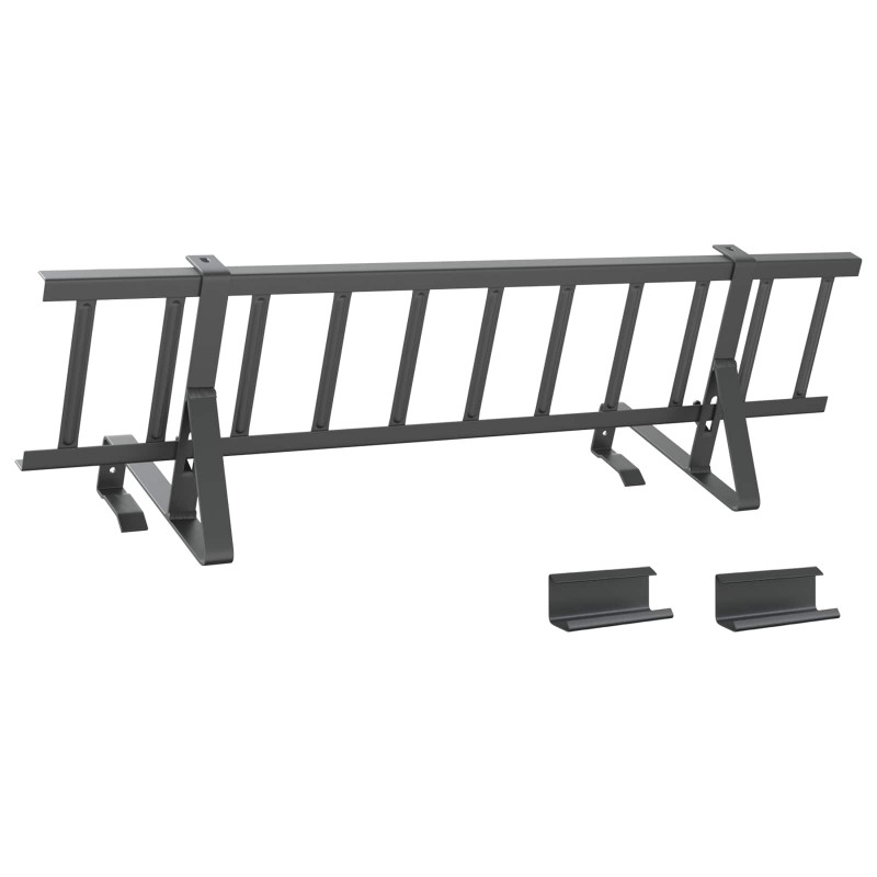 Stróż śniegu na dachu Antracyt 800 x 29,5 x 34,5 cm Stal