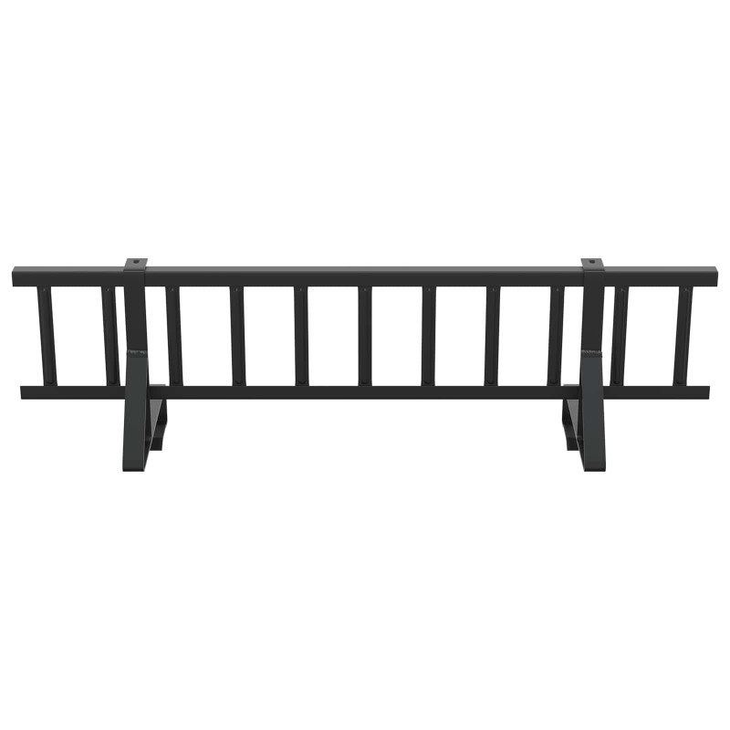 Stróż śniegu na dachu Czarny 100 x 29,5 x 34,5 cm Stal
