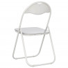 Krzesło składane 2 pcs Biały i szary 48 x 43,5 x 81 cm