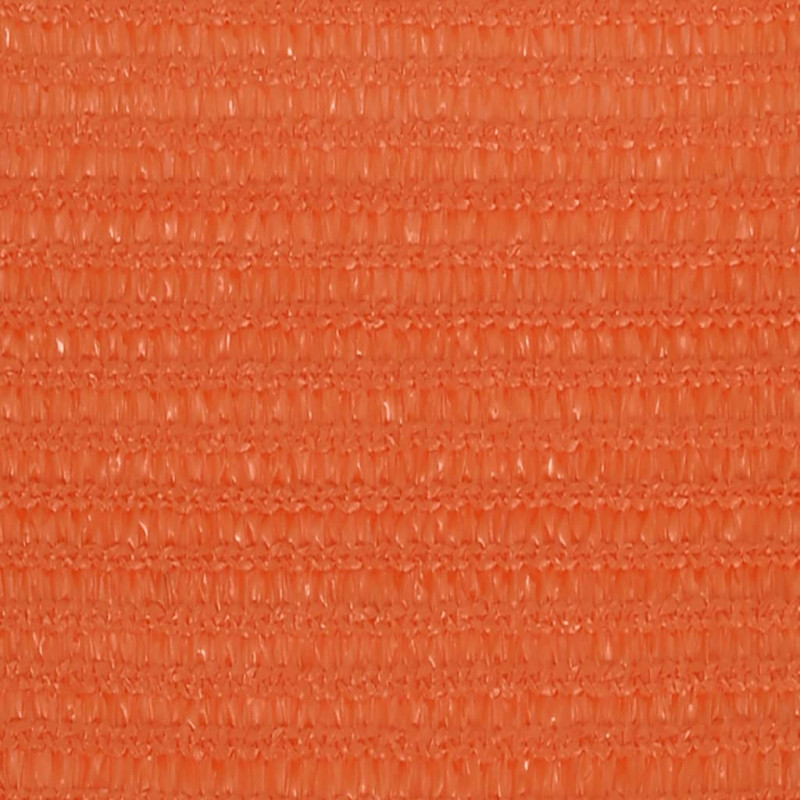 Żagiel przeciwsłoneczny, 160 g/m², pomarańczowy, 3x4 m, HDPE