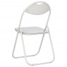 Krzesło składane 2 pcs Biały 48 x 43,5 x 81 cm