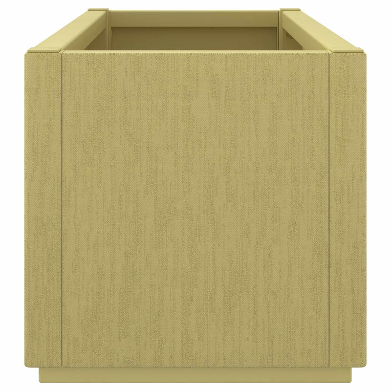Skrzynka na kwiaty do ogrodu Zielony 80 x 36 x 35 cm PP