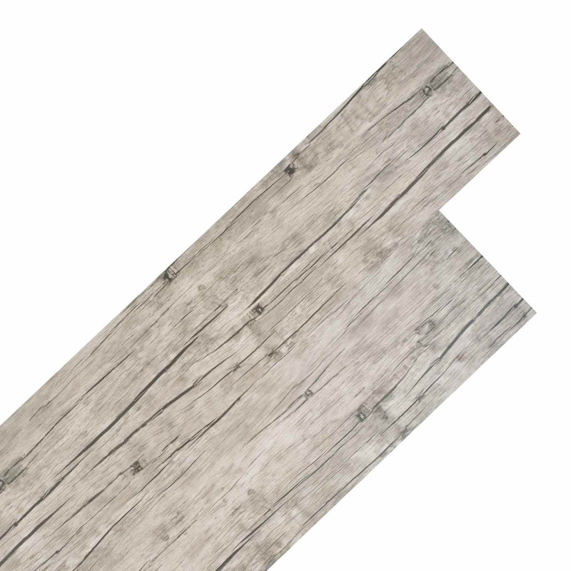 Deski podłogowe 18 pcs Szary 5,26 m² PVC