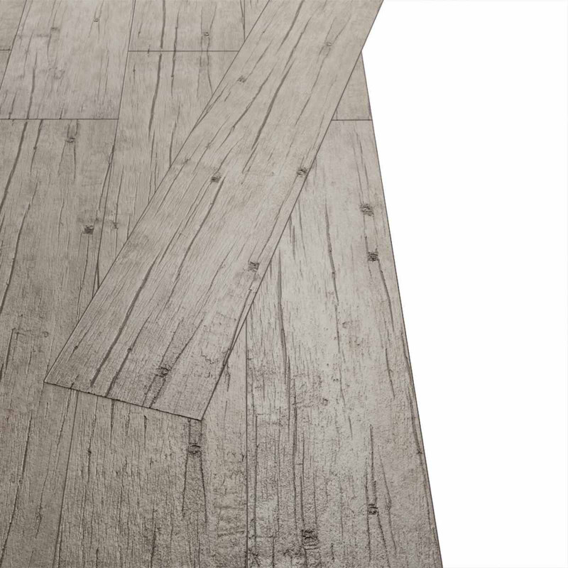 Deski podłogowe 18 pcs Szary 5,26 m² PVC