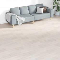 Deski podłogowe 18 pcs Biały 5,26 m² PVC