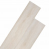 Deski podłogowe 18 pcs Biały 5,26 m² PVC