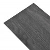 Deski podłogowe 18 pcs Czarny i Biały 5,26 m² PVC