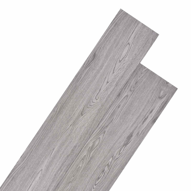 Deski podłogowe 18 pcs Ciemnoszary 5,26 m² PVC
