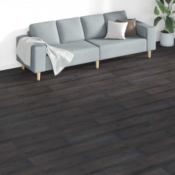 Deski podłogowe 18 pcs Ciemnoszary 5,26 m² PVC