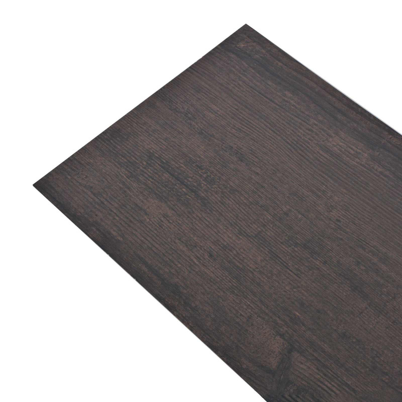 Deski podłogowe 18 pcs Ciemnoszary 5,26 m² PVC