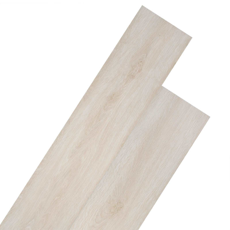 Deski podłogowe 36 pcs Dąb klasyczny biały 5,02 m² PVC