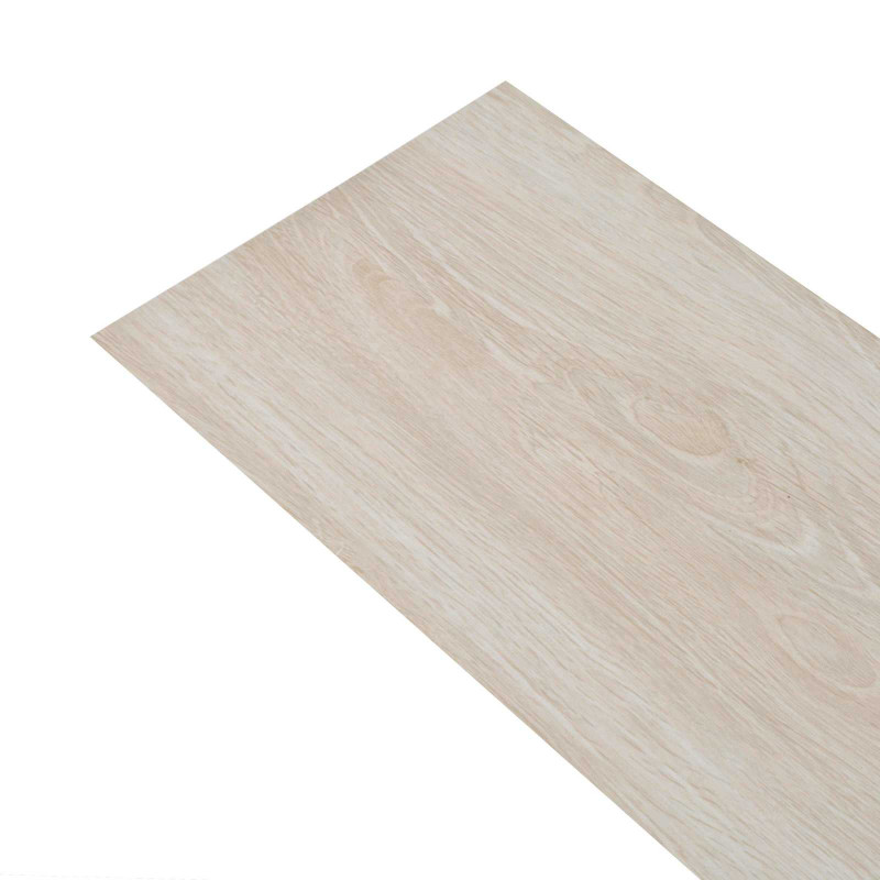 Deski podłogowe 36 pcs Dąb klasyczny biały 5,02 m² PVC