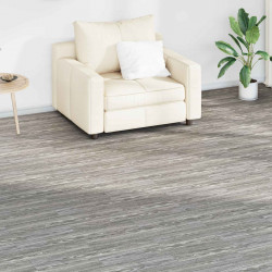 Deski podłogowe 36 pcs Ciemnoszary 5,02 m² PVC