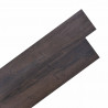 Deski podłogowe 36 pcs Ciemny brąz 5,02 m² PVC