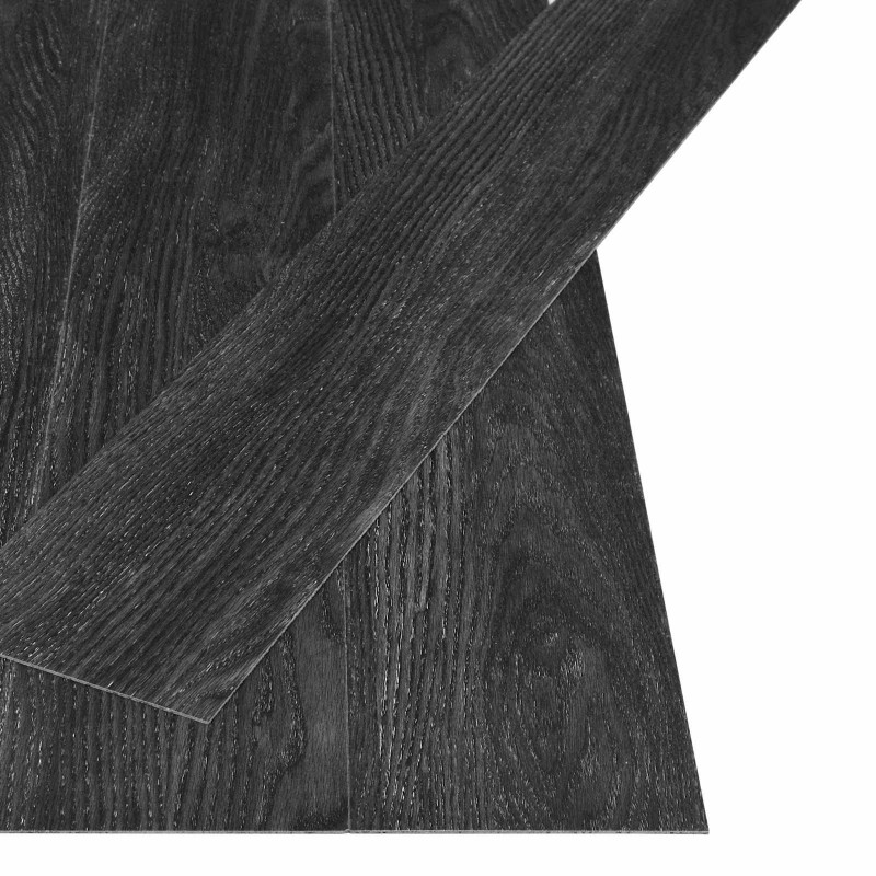 Samoprzylepna Deska Podłogowa 32 pcs Antracyt 4,46 m² PVC
