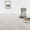 Deski podłogowe 55 pcs Biały 5,11 m² PVC