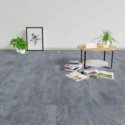 Deski podłogowe 55 pcs Szary 5,11 m² PVC