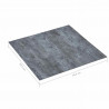 Deski podłogowe 55 pcs Szary 5,11 m² PVC