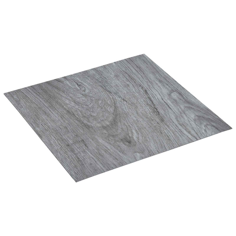 Deski podłogowe 55 pcs Jasnoszary 5,11 m² PVC