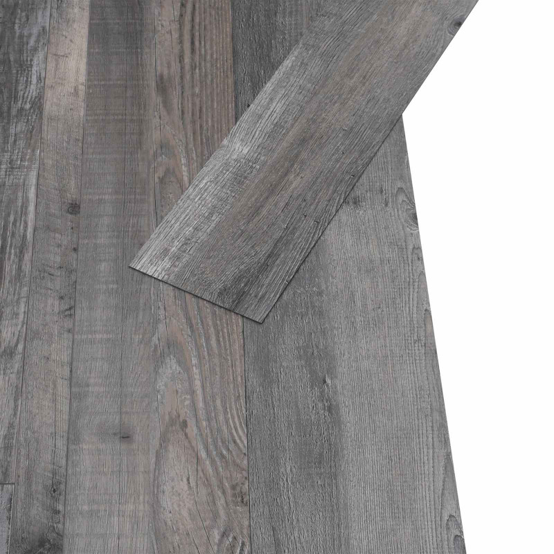 Deski podłogowe 36 pcs Brązowy 5,02 m² PVC