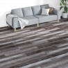 Deski podłogowe 18 pcs Brązowy 5,26 m² PVC