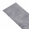 Samoprzylepna Deska Podłogowa 32 pcs Cementowy szary 4,46 m²