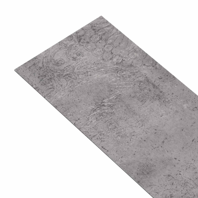 Samoprzylepna Deska Podłogowa 32 pcs Cementowy brąz 4,46 m² PVC