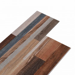 Samoprzylepna Deska Podłogowa 32 pcs Wielokolorowe 4,46 m² PVC
